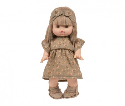 Vestido con Diadema Daisy Éloise para Muñeco Gordis