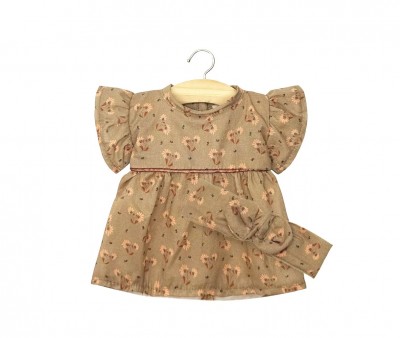Vestido con Diadema Daisy Éloise para Muñeco Gordis