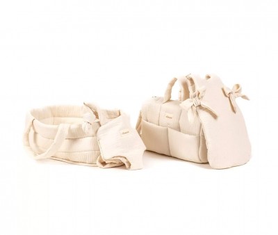 Mochila Portabebé Putty Cotton Gauze para Muñecos