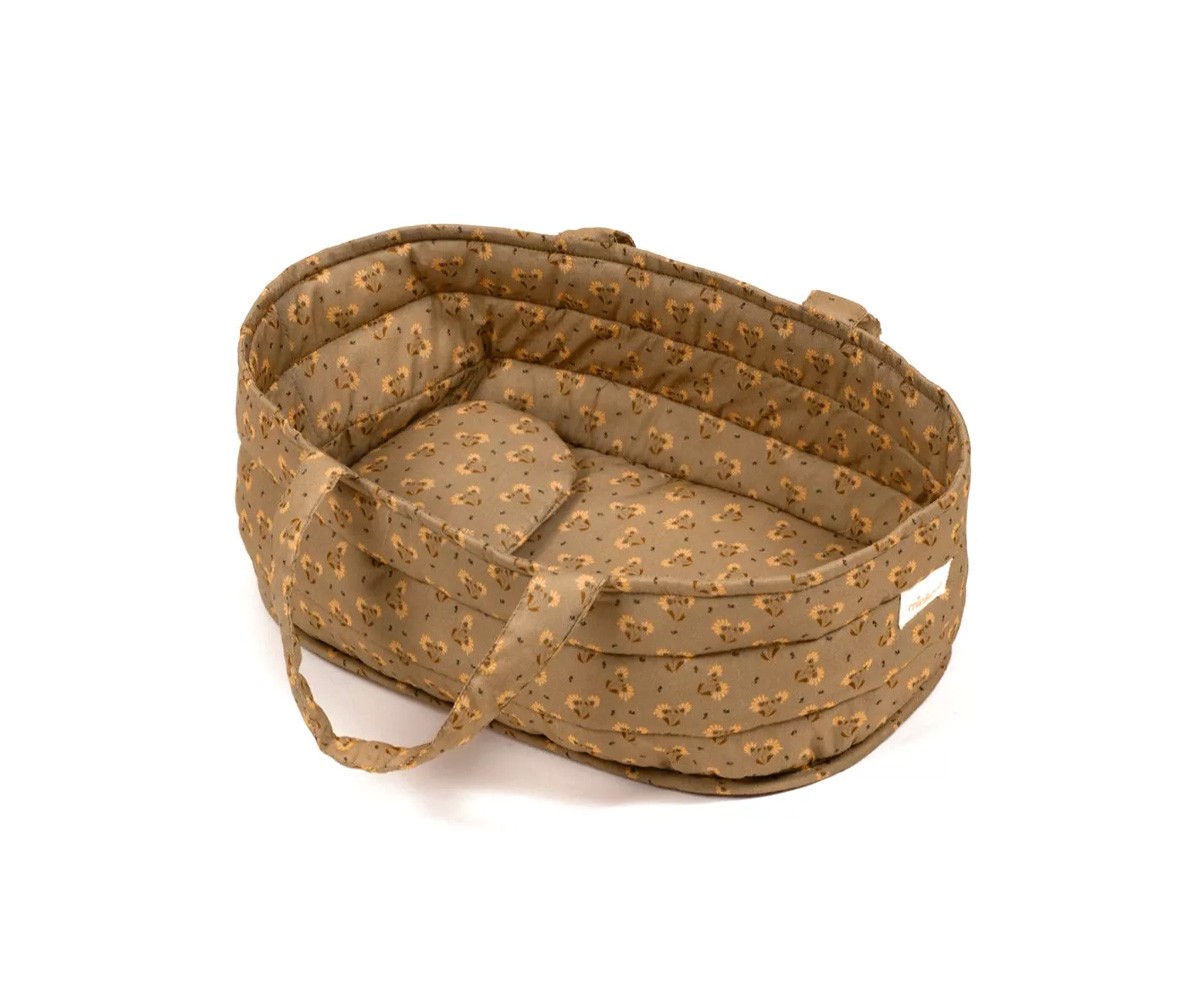Capazo y Almohada Eloise para Muñecos