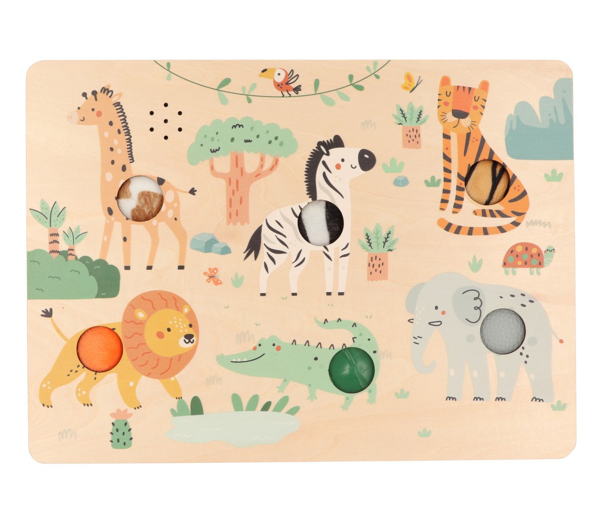 Panel Sensorial En la Selva Personalizable