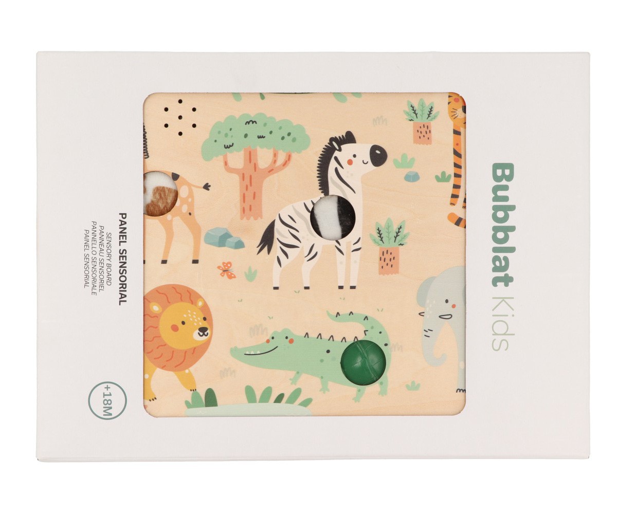 Panel Sensorial En la Selva Personalizable