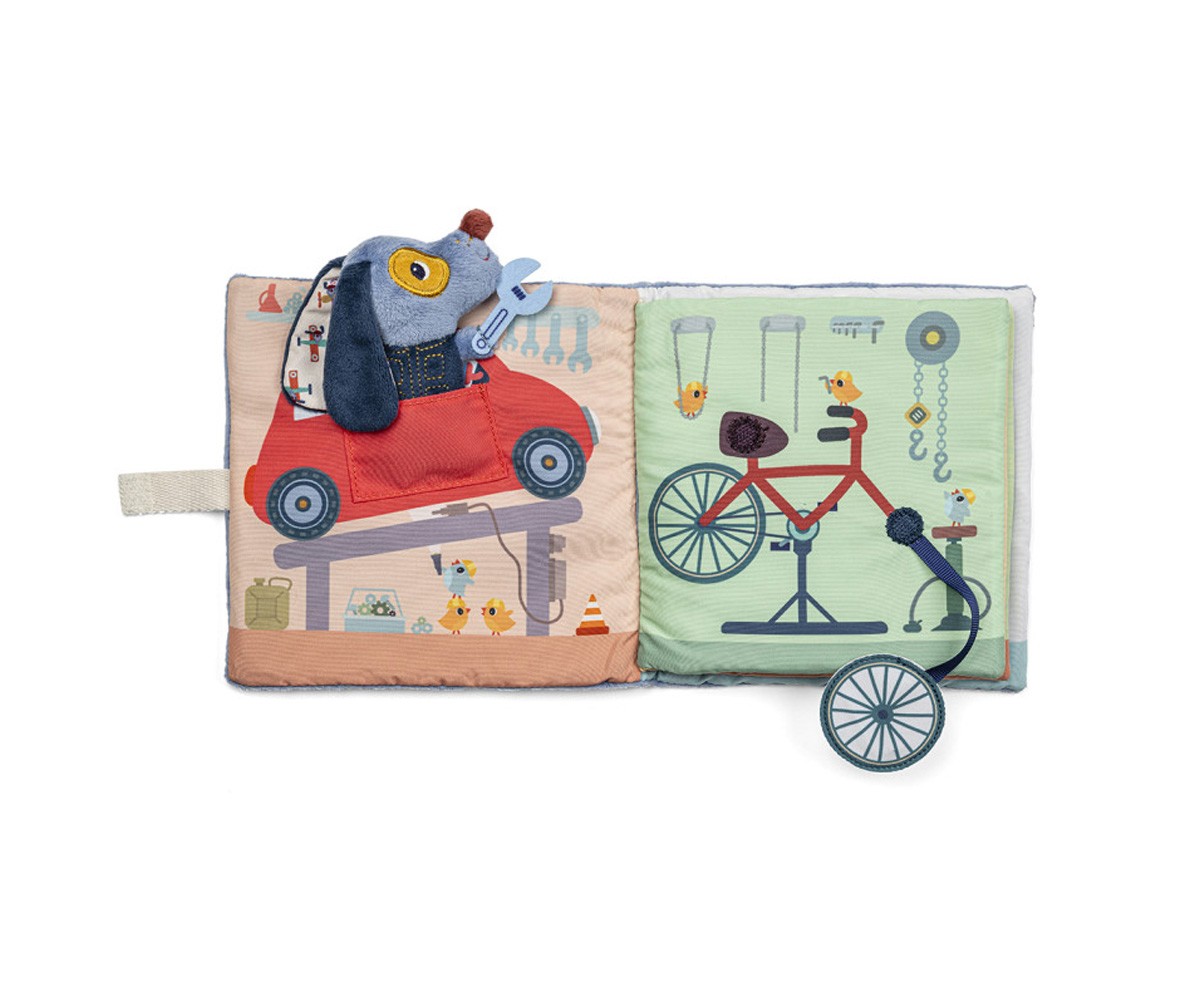 Libro deTela "El Garaje de Jules"