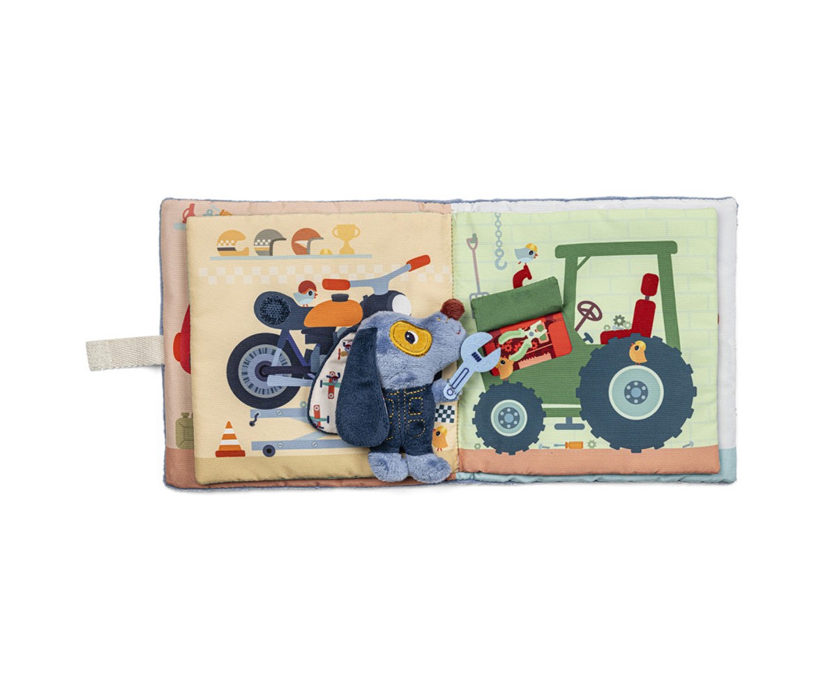 Libro deTela "El Garaje de Jules"