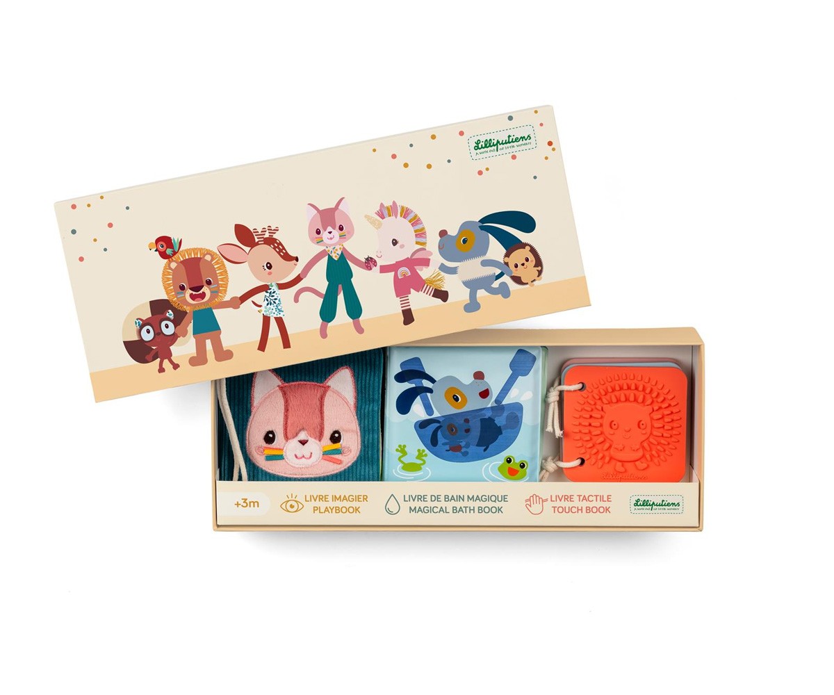 Jeanne Set de 3 Libros Sensoriales