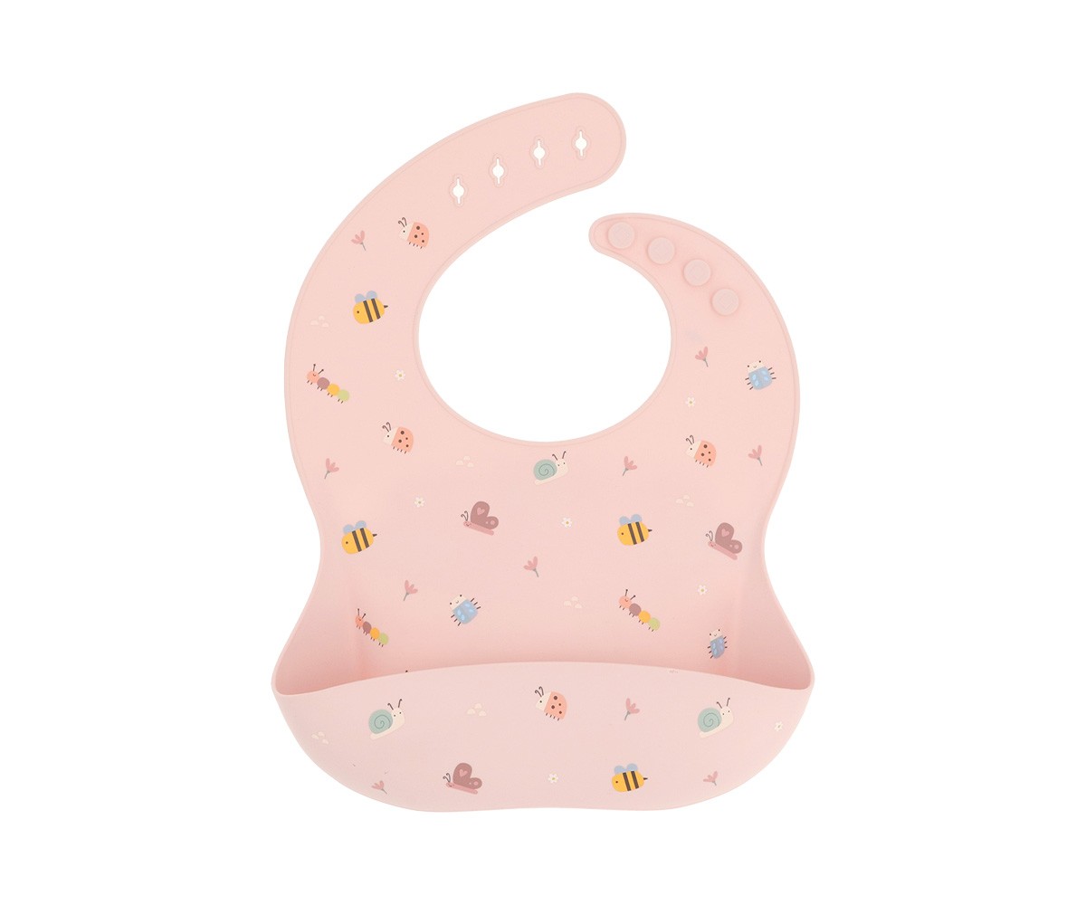 Bavoir Silicone Bugs
