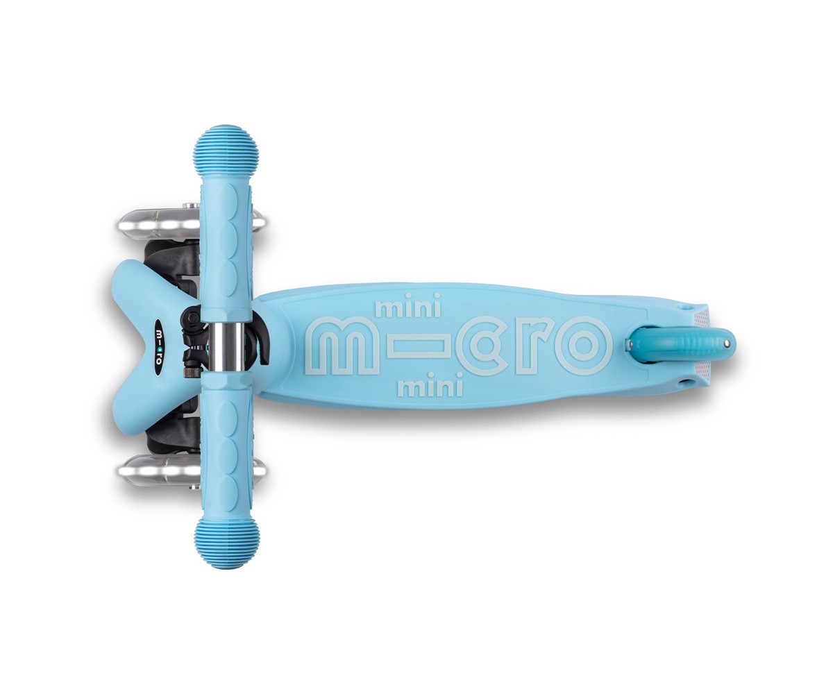 Monopattino Mini Micro 2 Grow Deluxe LED Azzurro Nuovo