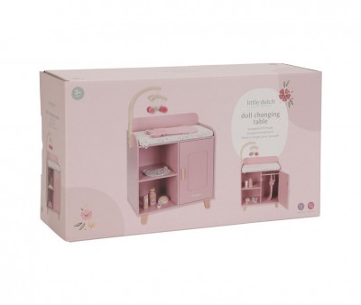 Mueble Cambiador Soft Flowers para Muñecas FSC