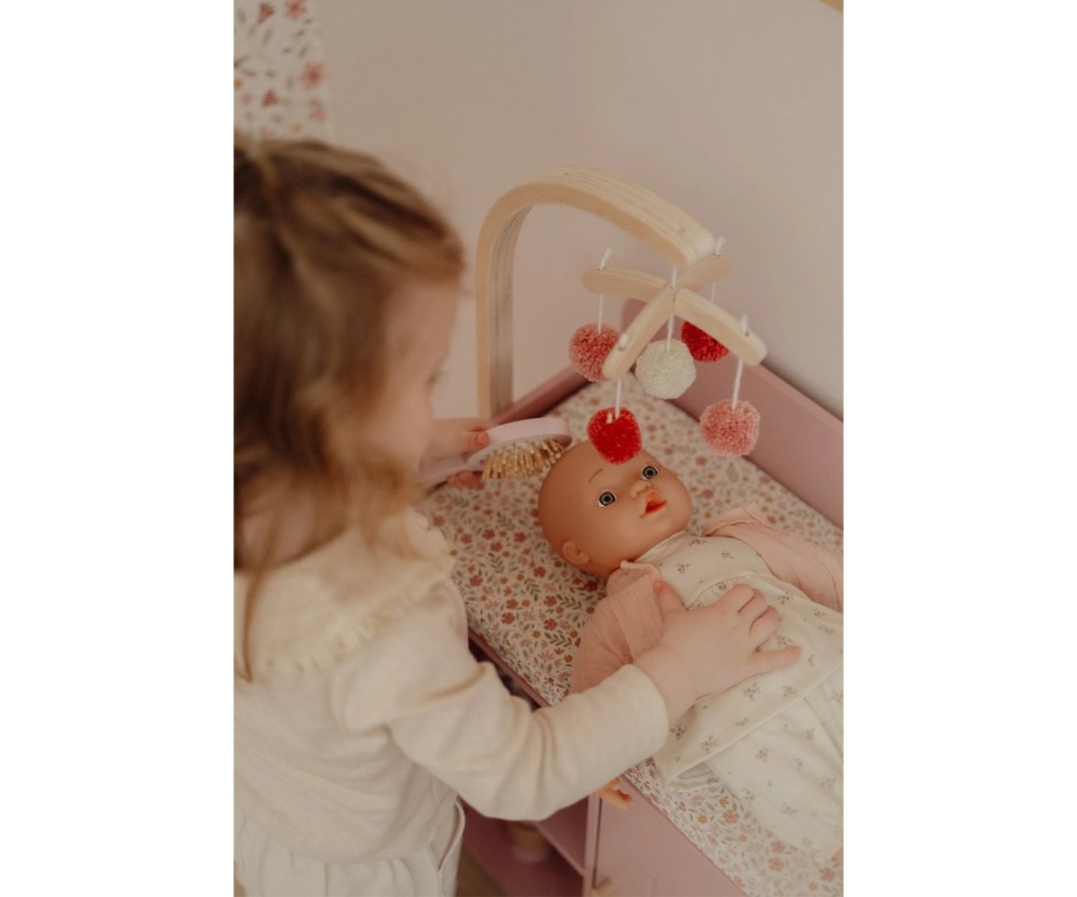Mueble Cambiador Soft Flowers para Muñecas FSC