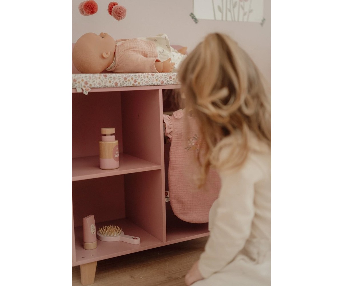 Mueble Cambiador Soft Flowers para Muñecas FSC
