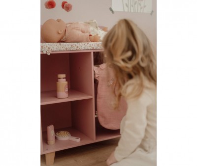Mueble Cambiador Soft Flowers para Muñecas FSC