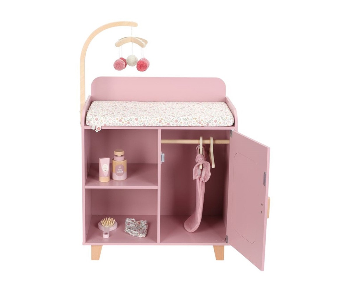 Mueble Cambiador Soft Flowers para Muñecas FSC