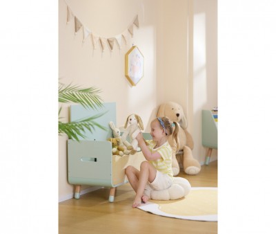 Coffre à Jouets 2 en 1
