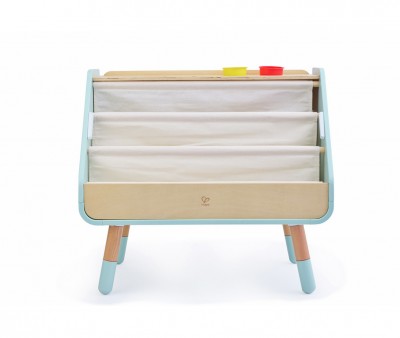 Bureau à Dessin et Bibliothèque 2 en 1