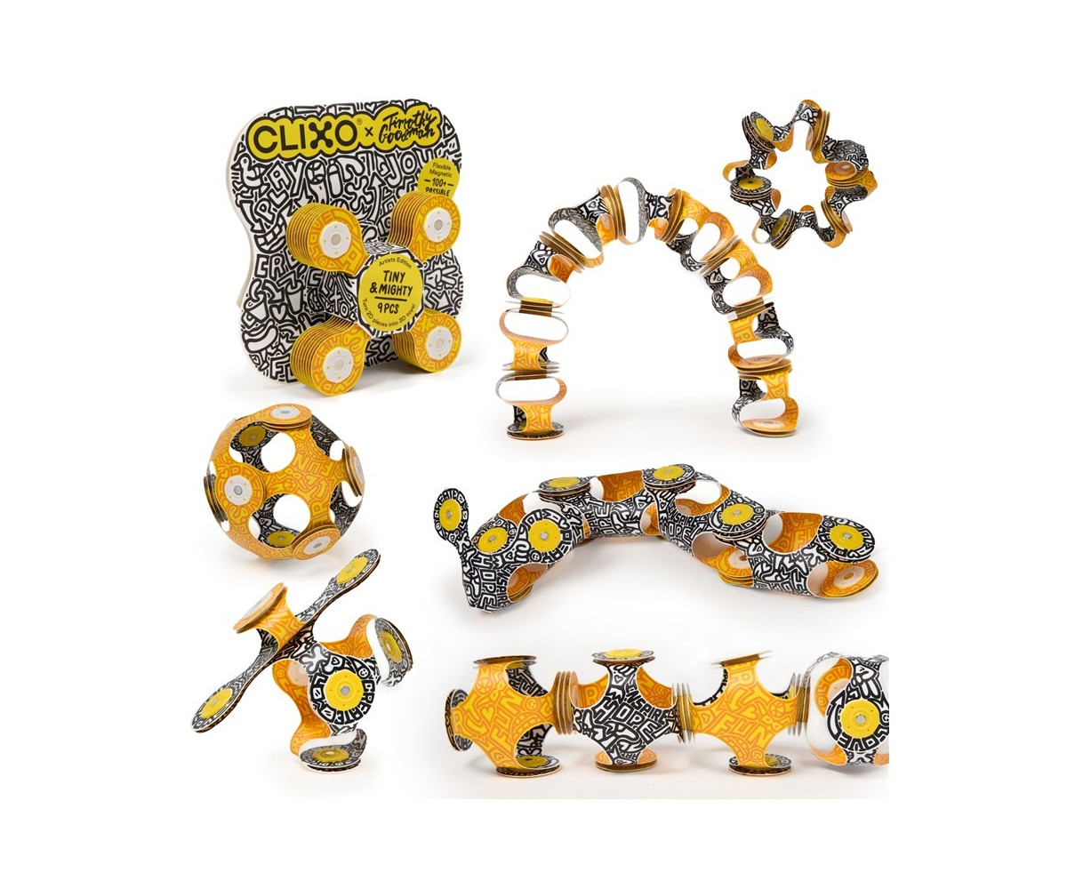 Clixo Tiny & Mighty Artist Edition :  Timothy Goodman 9 Pièces