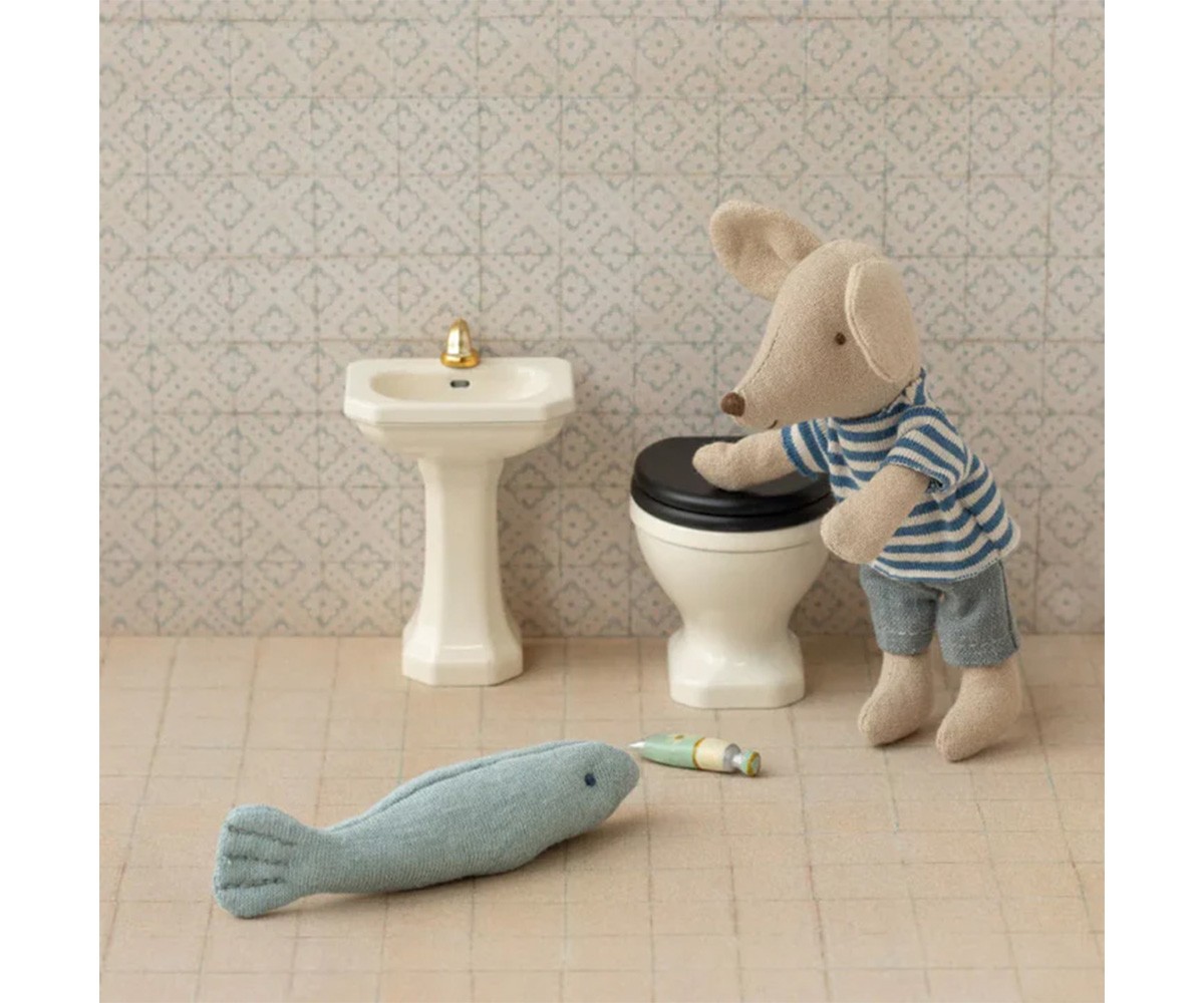 Lavabo de Baño Ratón Off White