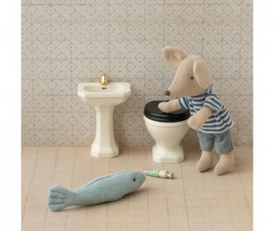 Lavabo de Baño Ratón Off White