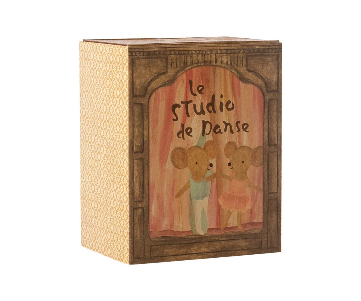 Ratones Ballet en Estudio de Danza, Hermana y Hermano Pequeños