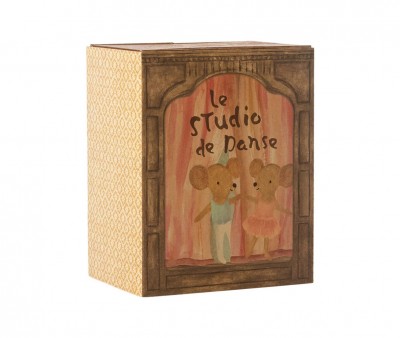 Ratones Ballet en Estudio de Danza, Hermana y Hermano Pequeños