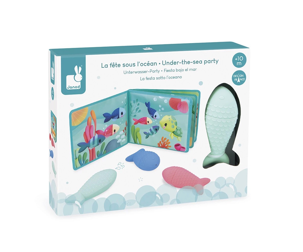 Libro de Baño Fiesta Bajo el Mar