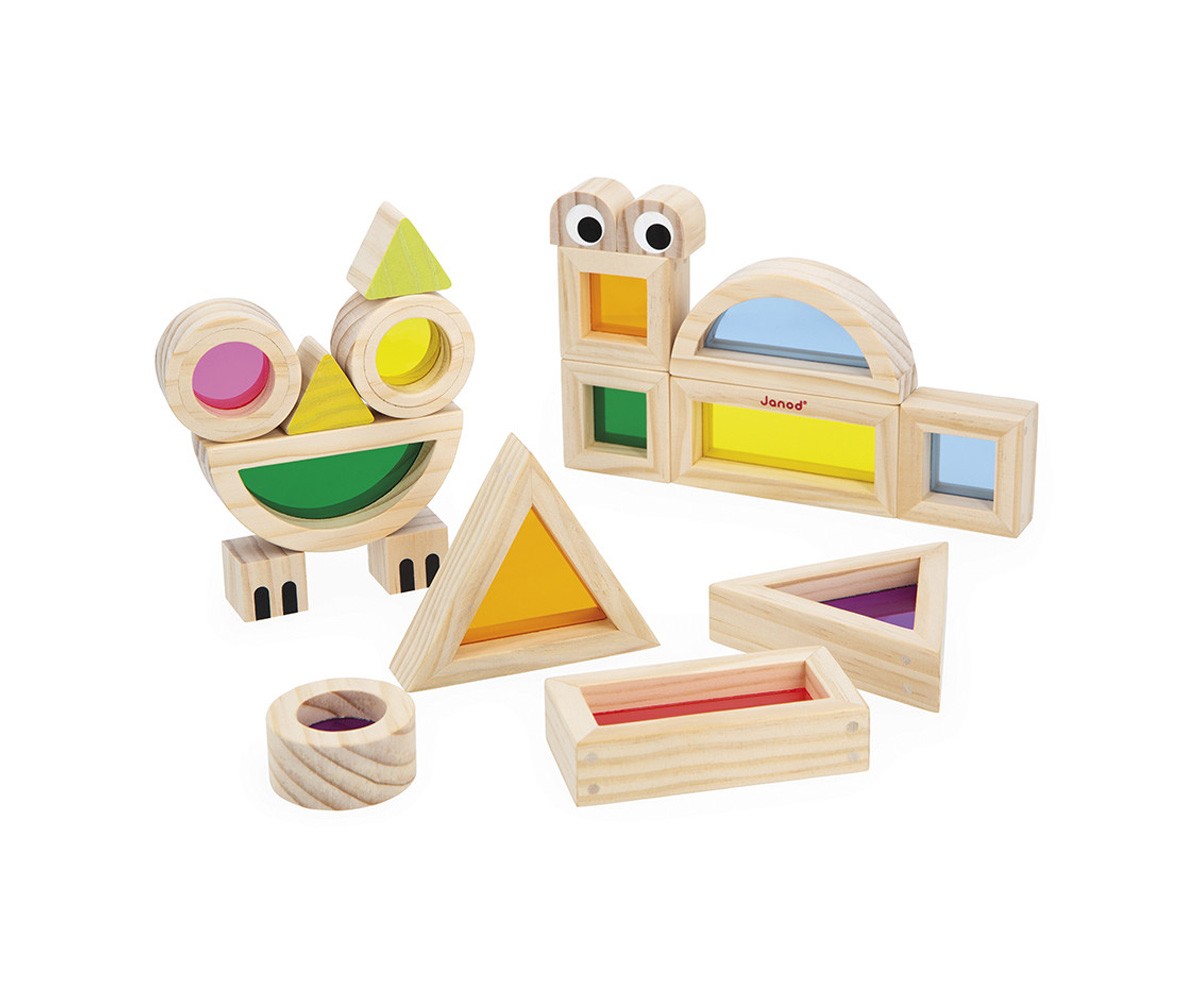 Juego Sensorial Bloques Translúcidos