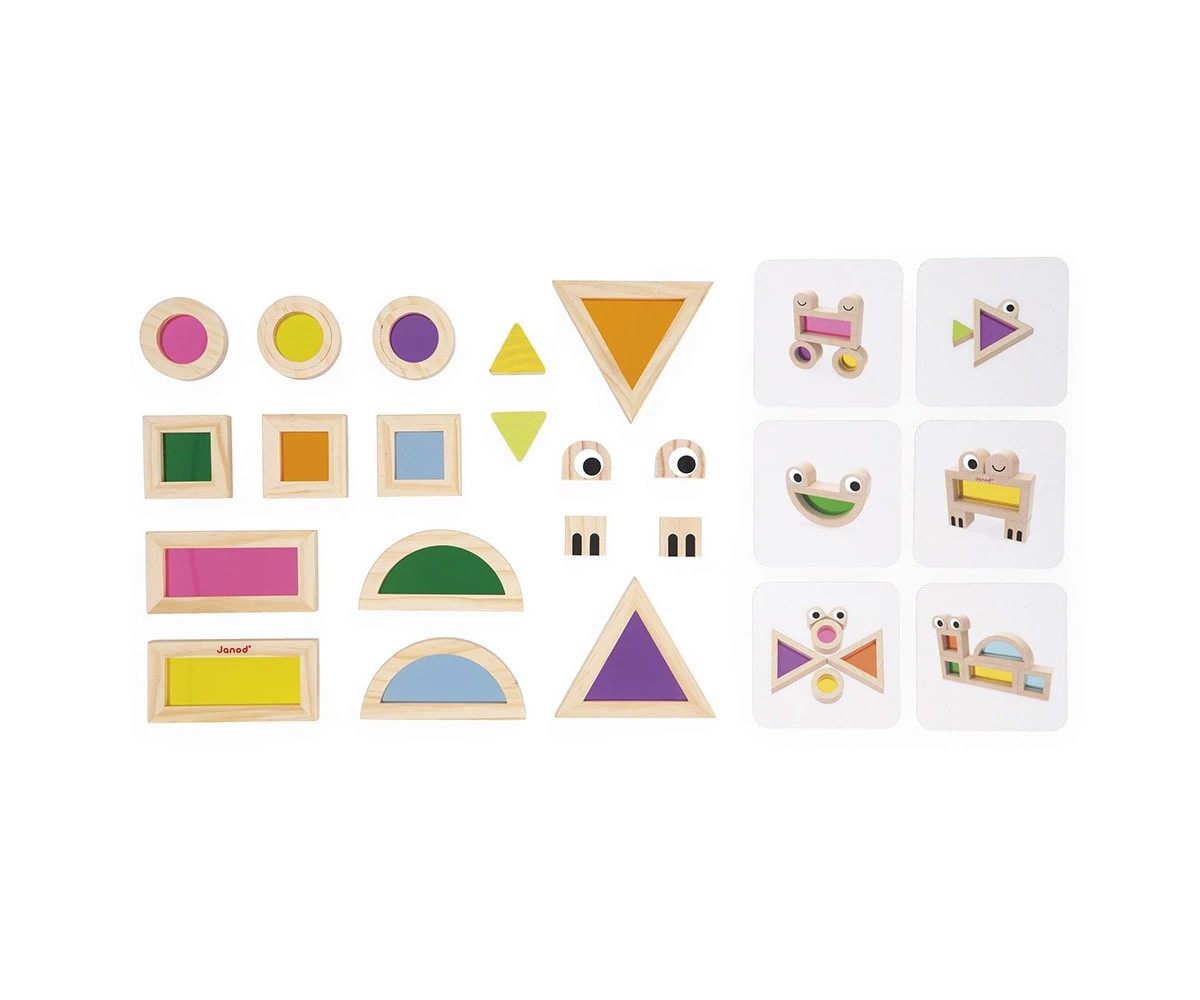 Juego Sensorial Bloques Translúcidos