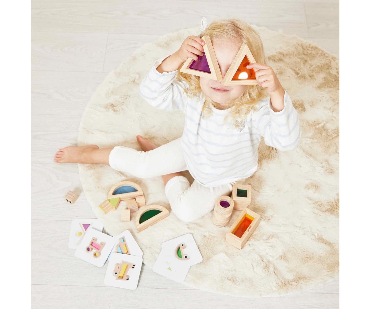 Juego Sensorial Bloques Translúcidos