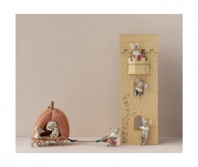 Calèche Citrouille pour Souris