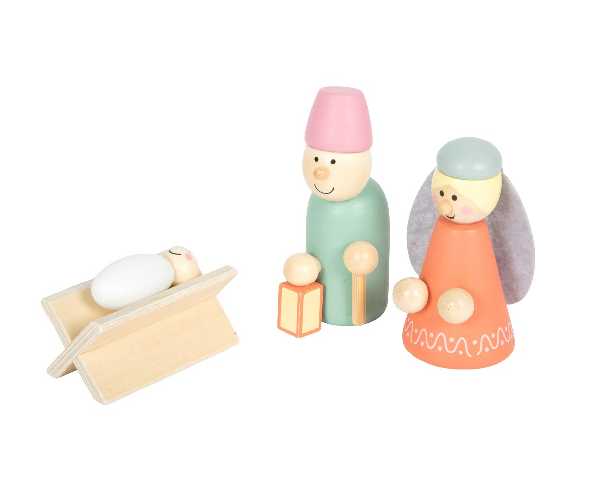 Belén de Madera Cuento de Navidad