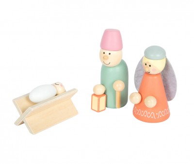 Belén de Madera Cuento de Navidad