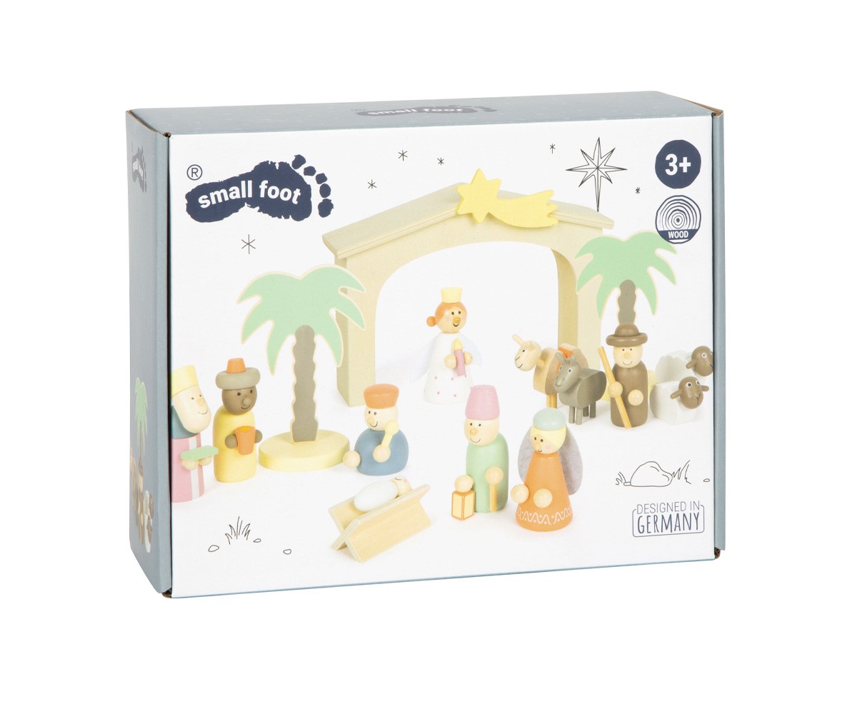 Belén de Madera Cuento de Navidad