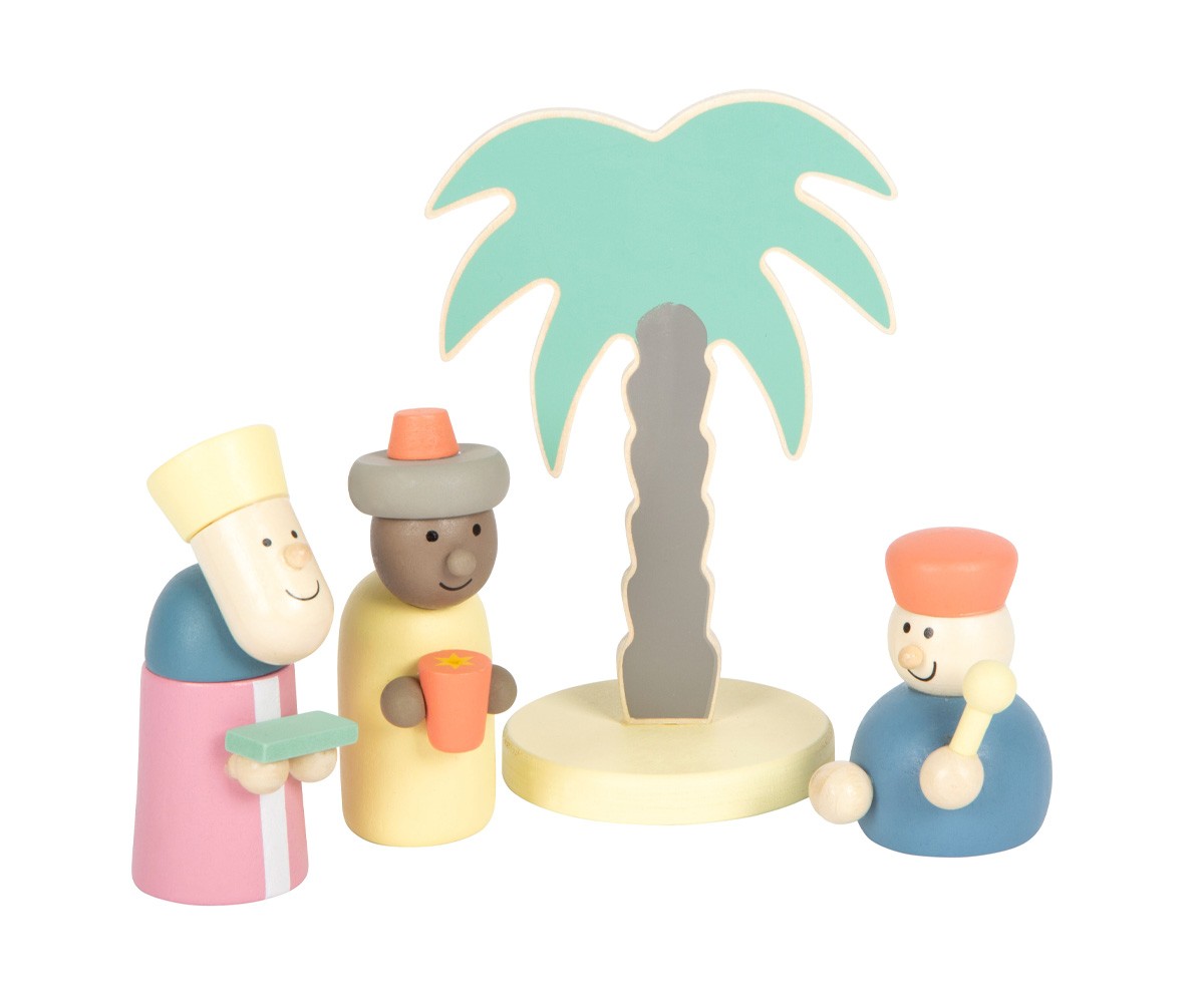 Belén de Madera Cuento de Navidad