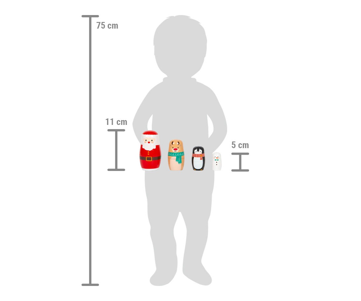 Poupées Russes de Noël