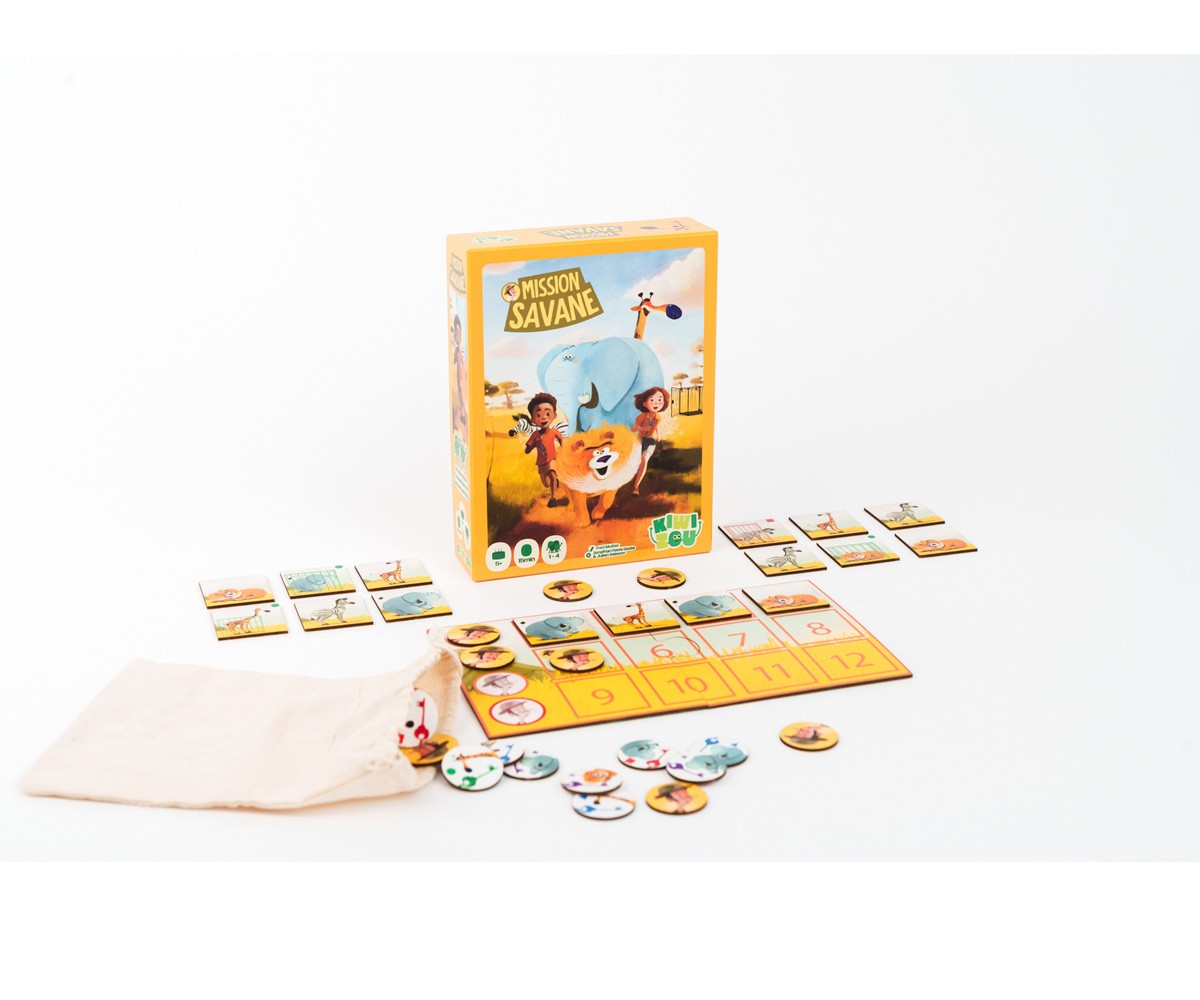 Gioco da Tavolo Mission Savane