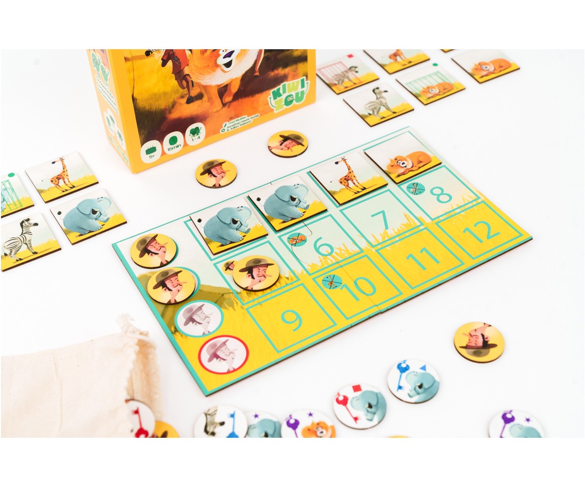 Gioco da Tavolo Mission Savane