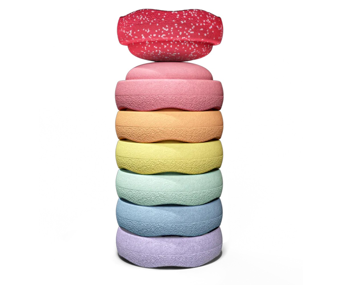 Stapelstein® Set Couleurs Blush Special Original Mini Rainbow Pastel