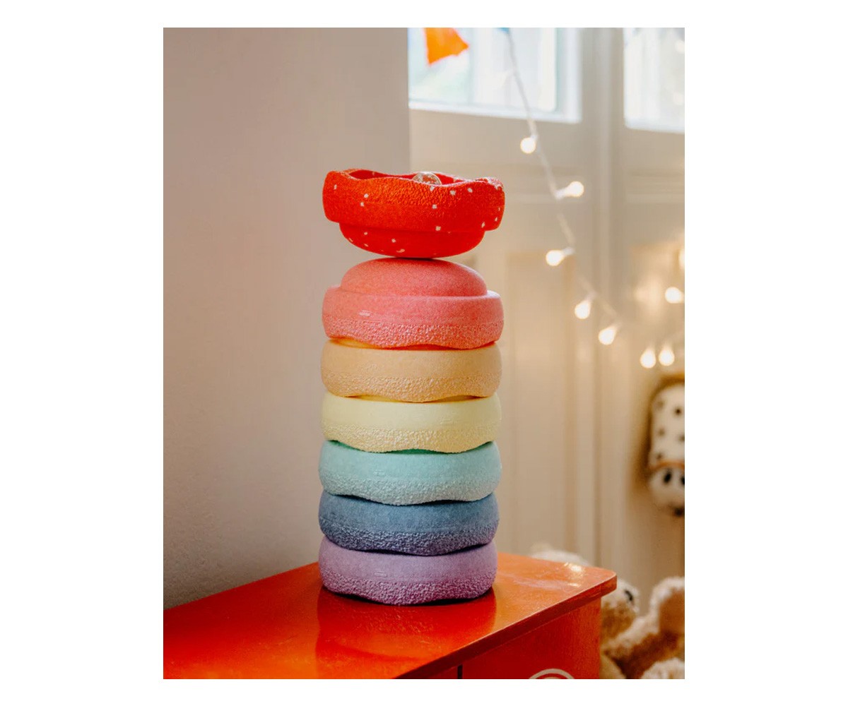 Stapelstein® Set Couleurs Blush Special Original Mini Rainbow Pastel