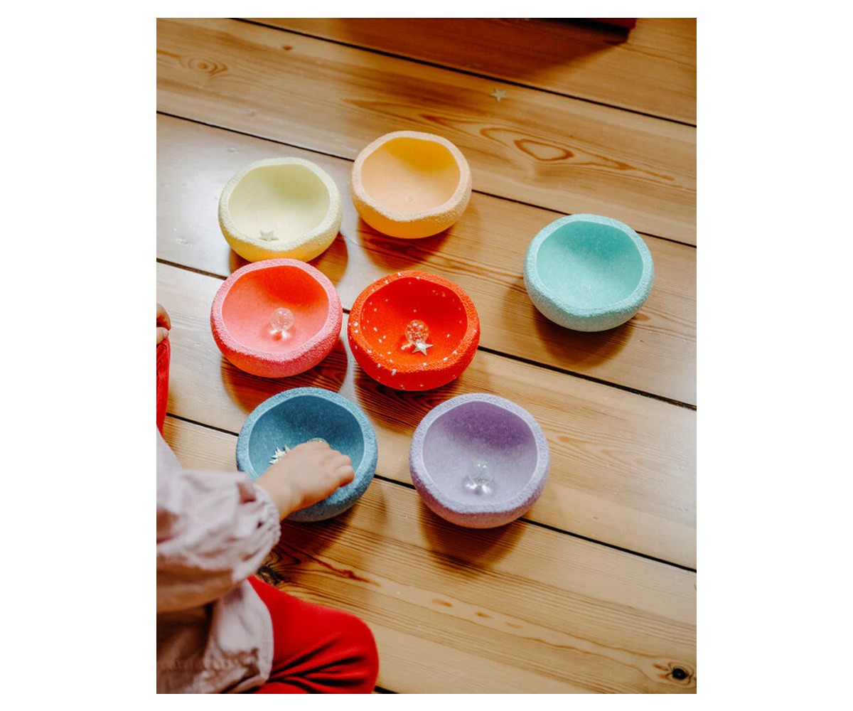 Stapelstein® Set Couleurs Blush Special Original Mini Rainbow Pastel