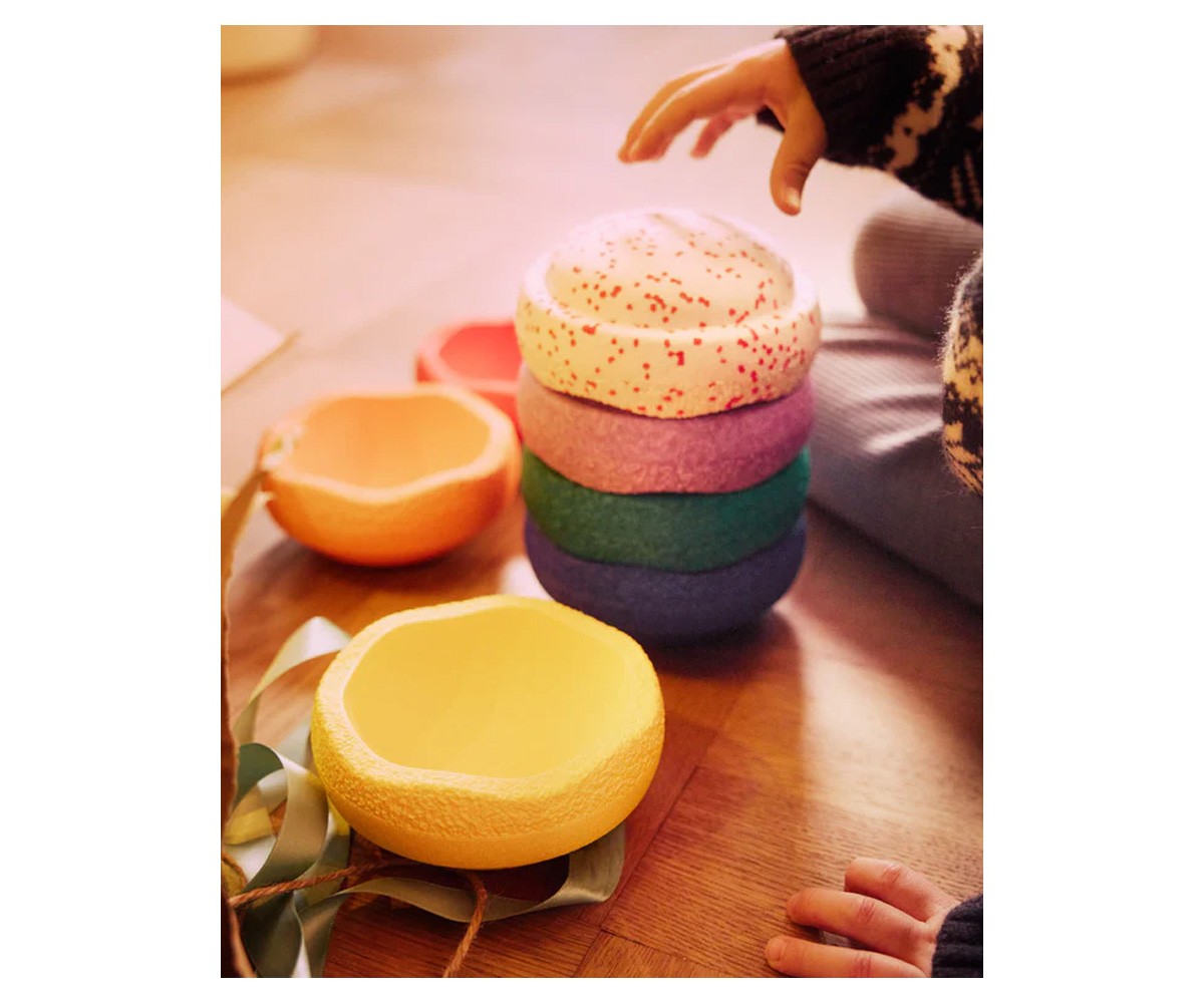 Stapelstein® Set Couleurs Blush Special Original Mini Rainbow Pastel