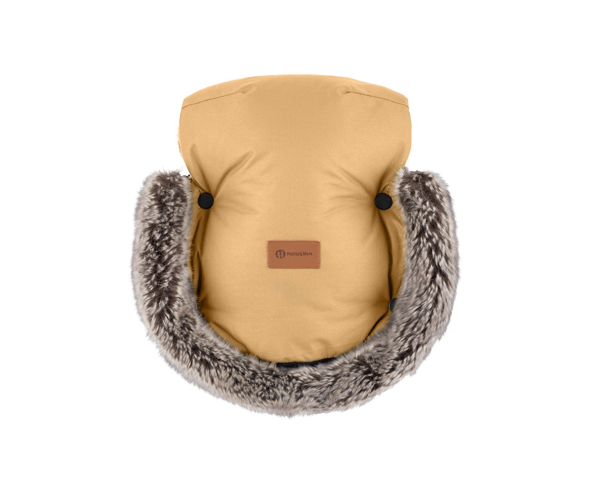Manoplas Térmicas Impermeables para Carrito Furry Caramel