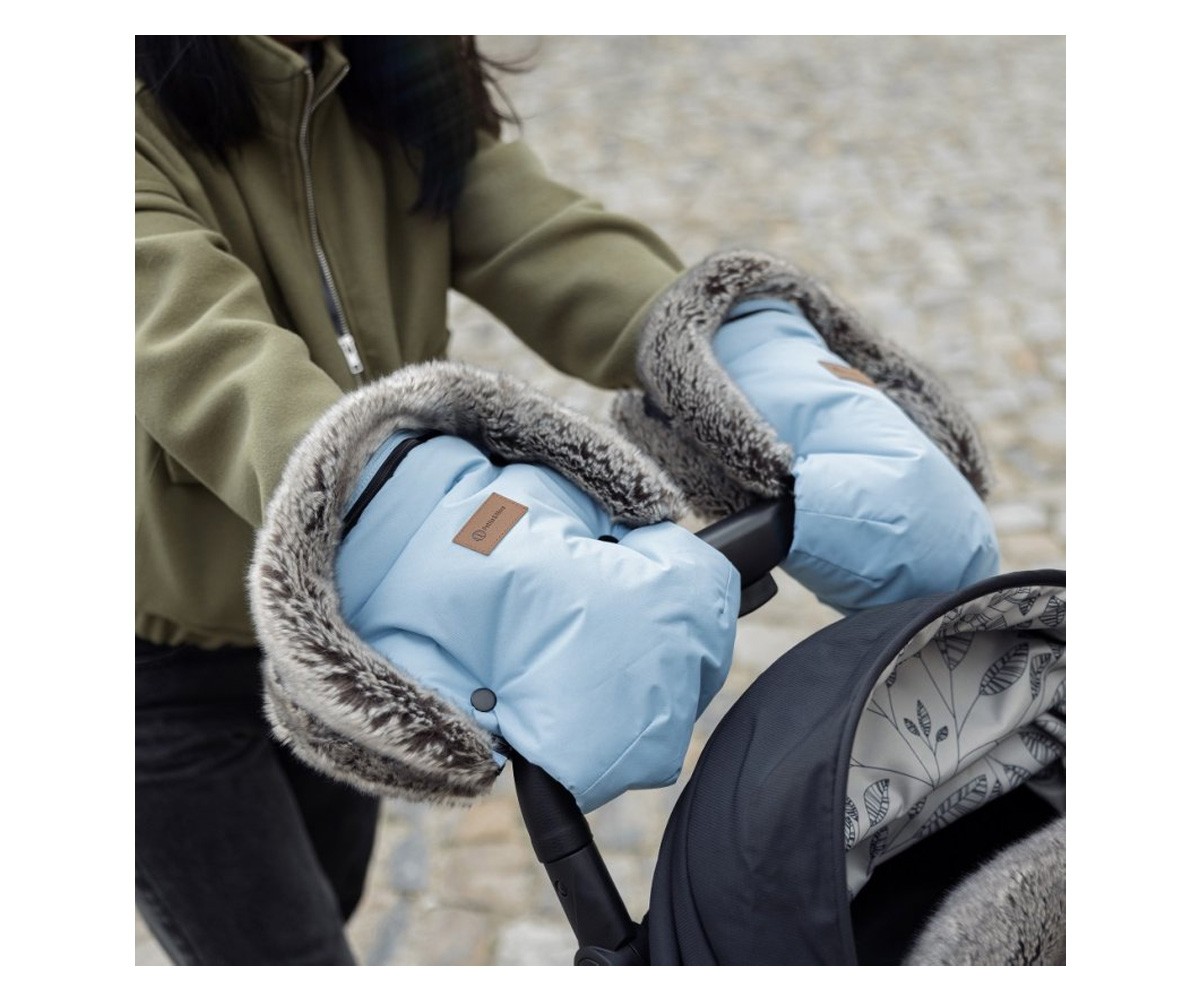 Manoplas Térmicas Impermeables para Carrito Furry Black