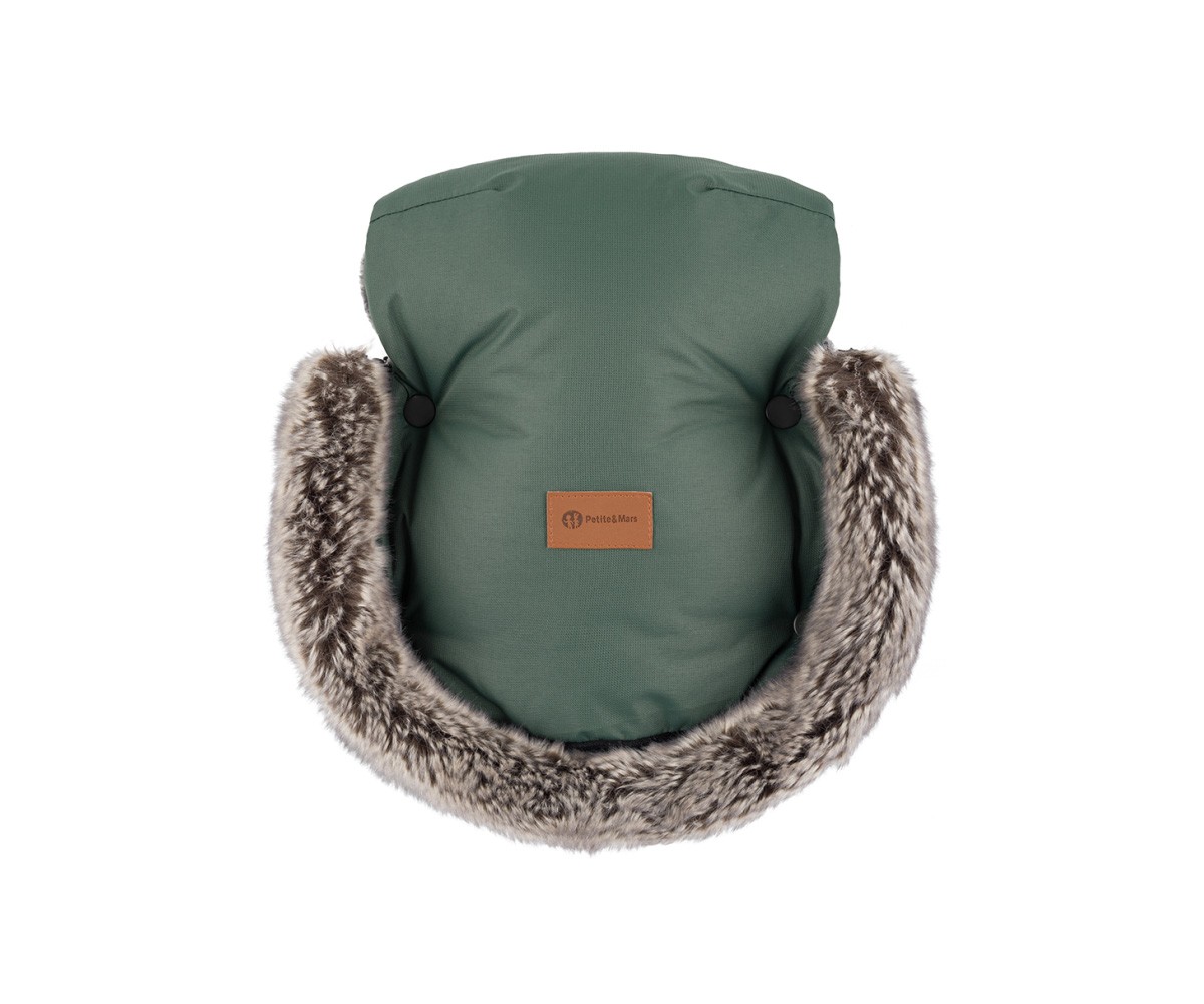 Manoplas Térmicas Impermeables para Carrito Furry Khaki