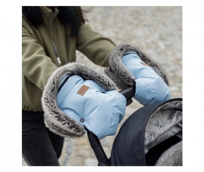 Manoplas Térmicas Impermeables para Carrito Furry Rose Petal