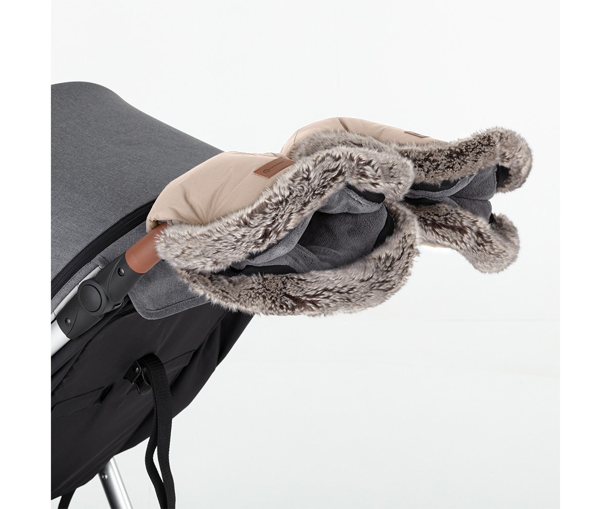 Manoplas Térmicas Impermeables para Carrito Furry Rose Petal