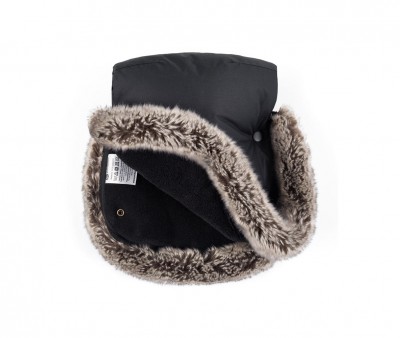 Manoplas Térmicas Impermeables para Carrito Furry Black