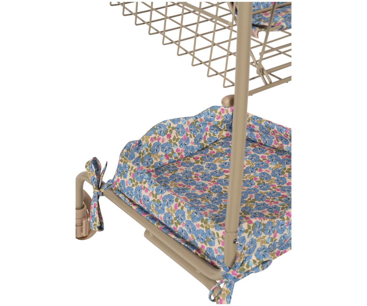 Chariot de Courses Fleur Rosier