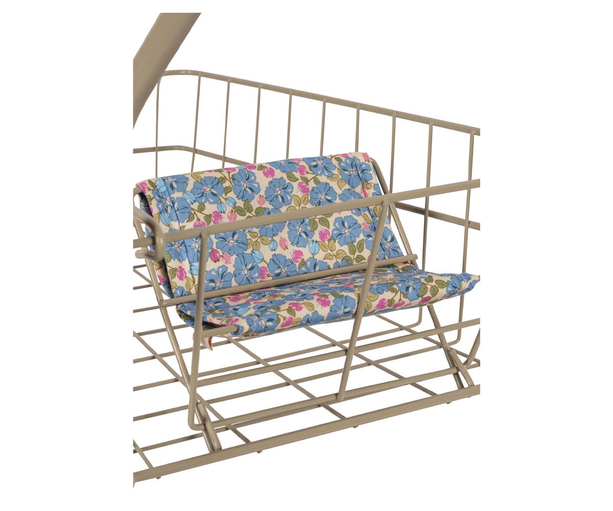 Chariot de Courses Fleur Rosier