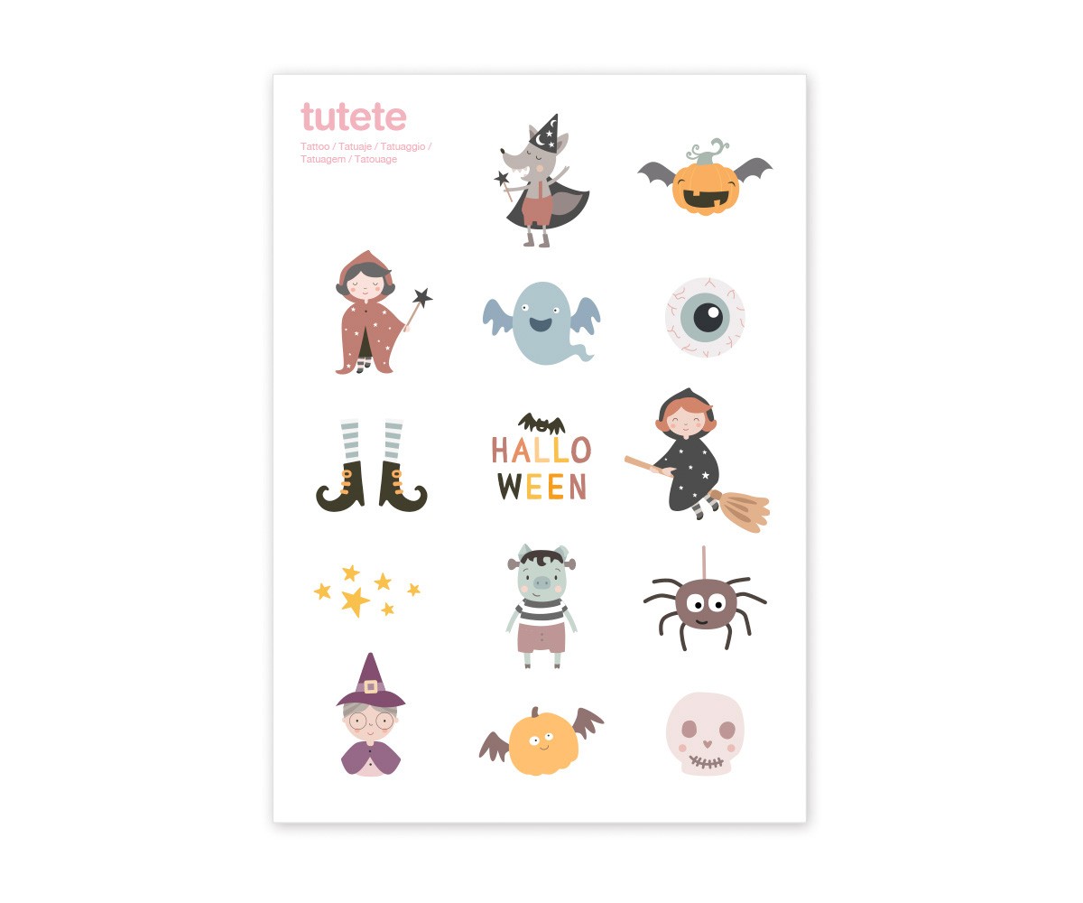 14 Temporary Halloween Tattoos Tutete 2025
