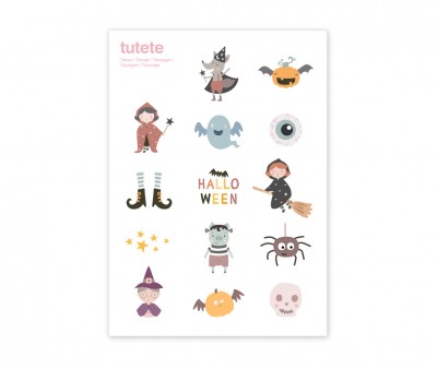 14 Temporary Halloween Tattoos Tutete 2025 