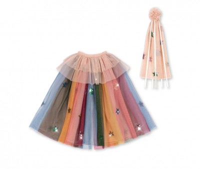 Mantello Glitter Rainbow Evening Sand